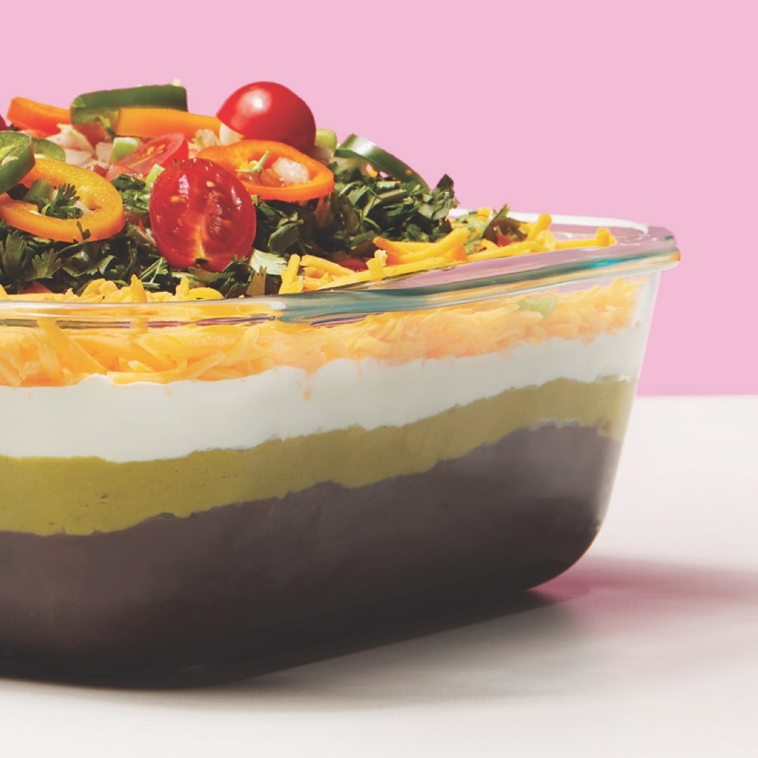 Pyrex Deep Glass Baking Dish with Lid, 7 x 11"