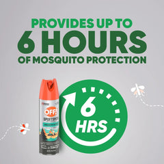 OFF! Family Care Smooth and Dry 15% Deet Insect Repellent I Aerosol Value Pack, 4 oz, 2 Count