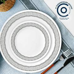 Corelle Nakia 12-Piece Glass Dinnerware Set (Service for 4)
