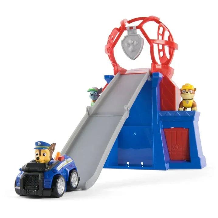 PAW Patrol, Pup Squad Mini Lookout Tower Playset, 3 Toy Cars & 3 Figures for Ages 3+ - USA MEGA SHOP