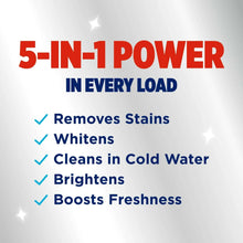Laundry stain remover powder 5-in-1 power benefits list