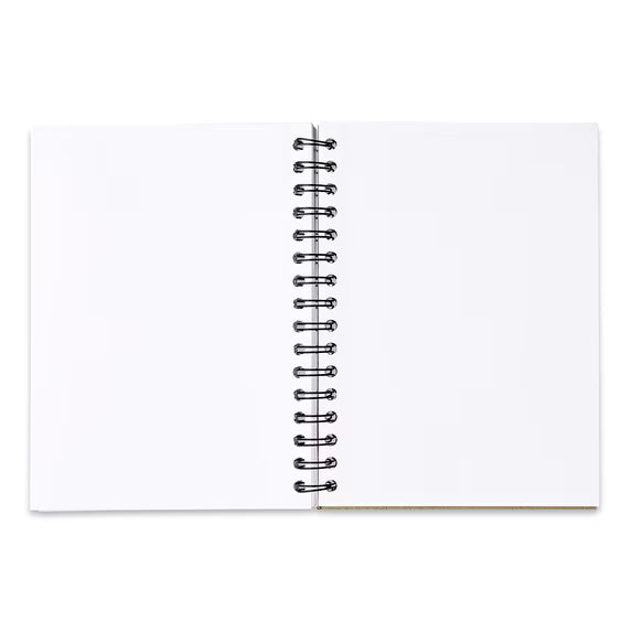 Pen+Gear Sketch Diary, 70 Sheets, 5.5" x 8.5", Blue