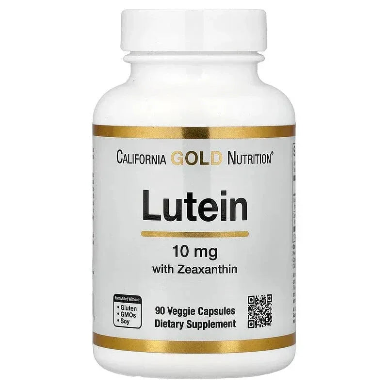 California Gold Nutrition, Lutein, 90 Veggie Capsules - USA MEGA SHOP