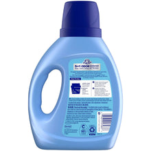 Snuggle SuperFresh liquid fabric softener bottle, back label information