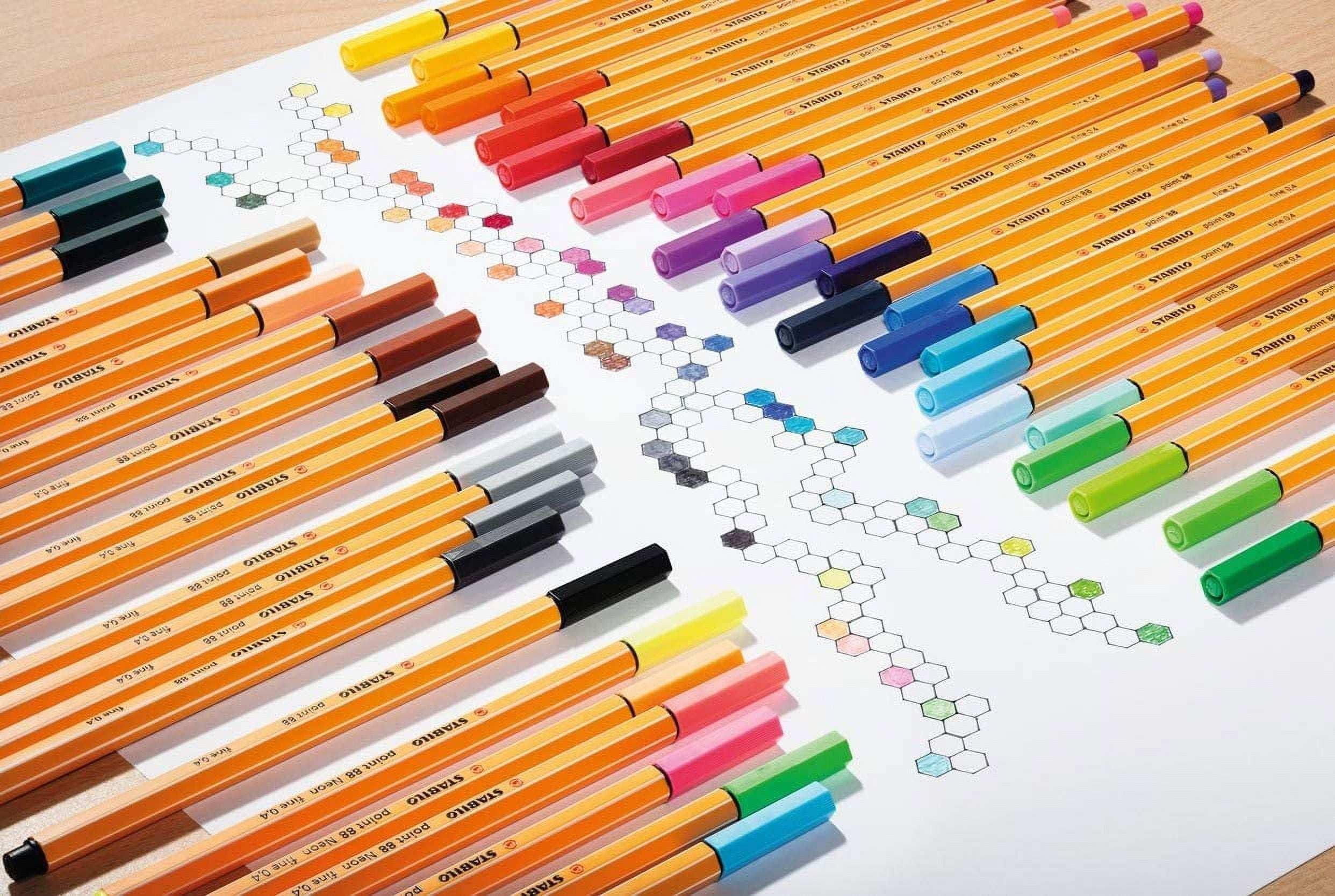 Stabilo Point 88 Fineliner Pen - Plum - USA MEGA SHOP