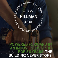 Hillman Group service graphic with text on dark background