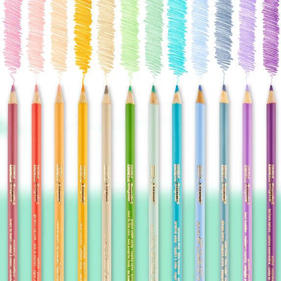 Crayola Colors of Kindness Colored Pencils, School Supplies, 12 Ct, Beginner Child