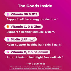 OLLY Women's Multivitamin Gummy Supplement, Vitamins A, D, C, E, Biotin, Folic Acid, 90 Ct - USA MEGA SHOP