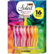 BIC Soleil Smooth Colors razor variety pack with 16 colorful handle razors
