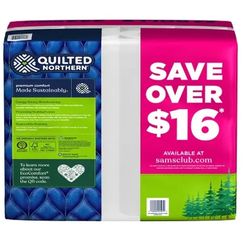 Quilted Northern Ultra Soft & Strong 2-Ply Toilet Paper, Septic Safe (244 Sheets/Roll, 32 Rolls)