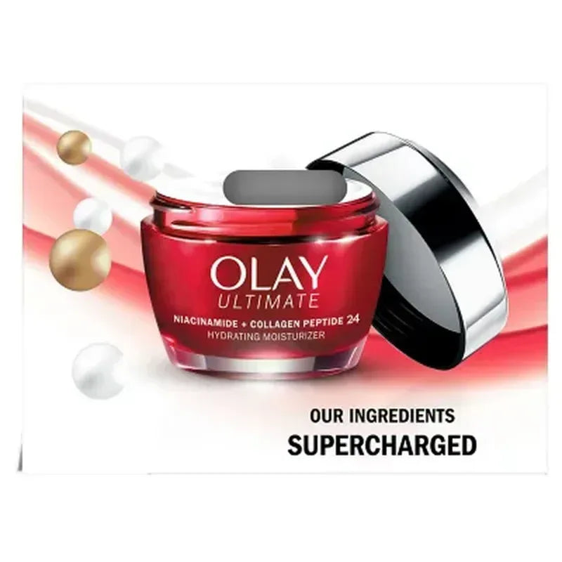 Olay Ultimate Niacinamide + Collagen Peptide 24 Hydrating Moisturizer (1.7 Oz., 2 Pk.)