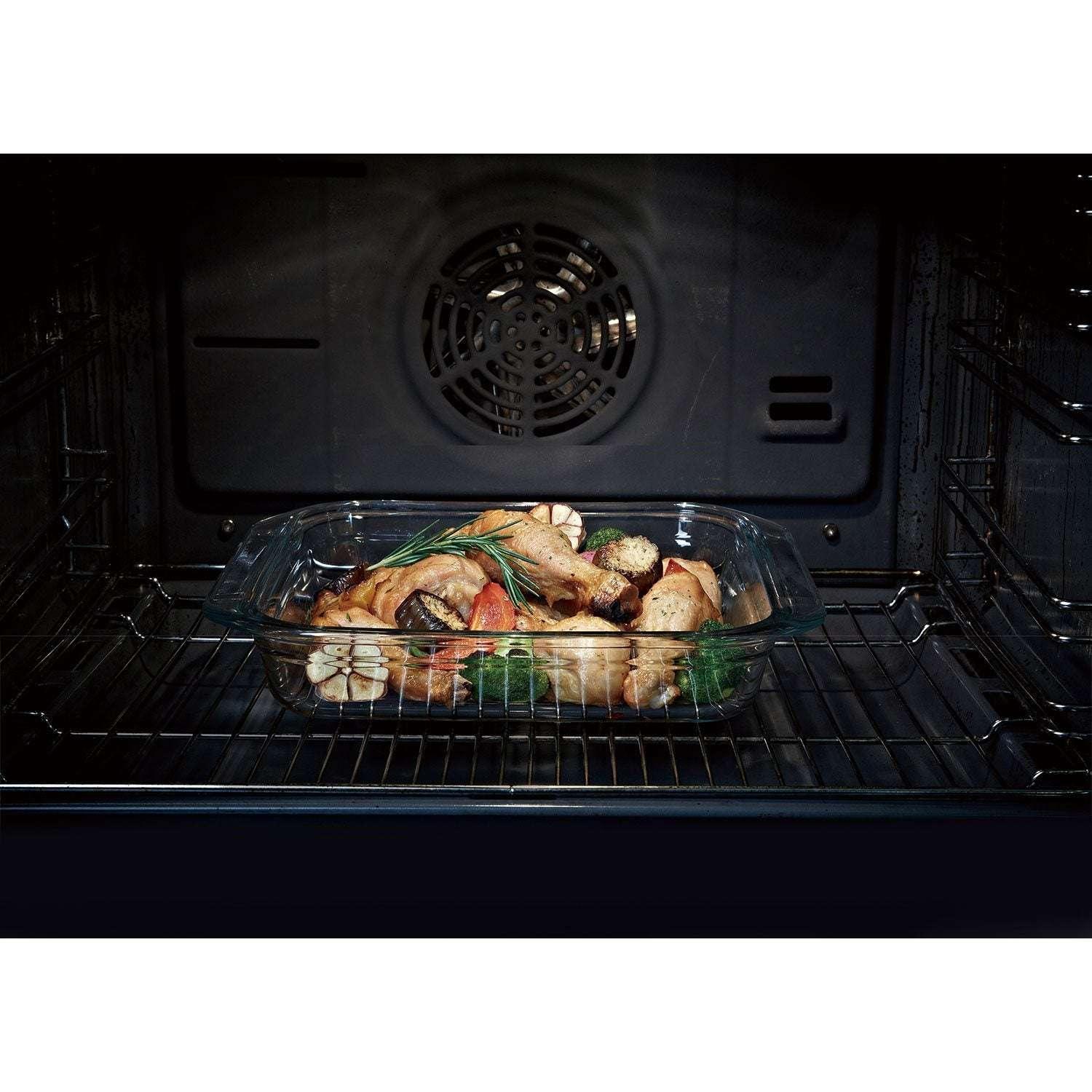 Glasslock 6-Piece Glass Bakeware Food Storage Set