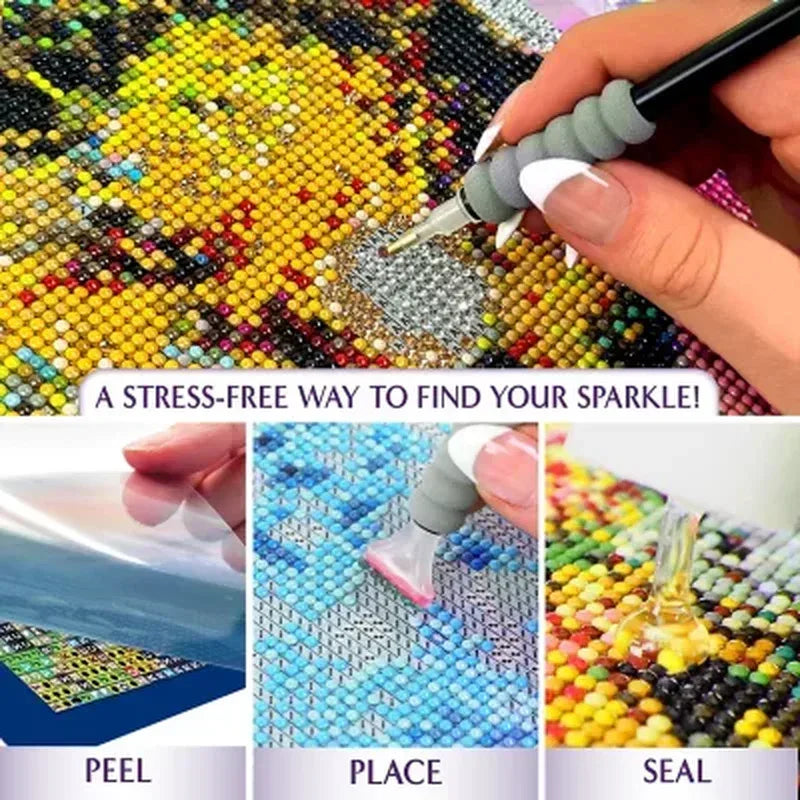 Artskills Brilliant Art Diamond Painting Kits, Select Design