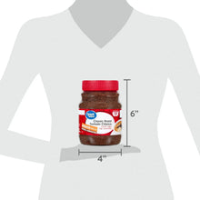 Instant coffee jar size: 4 in wide and 6 in tall.