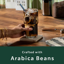 Iced coffee made with Starbucks Pike Place Arabica ground coffee