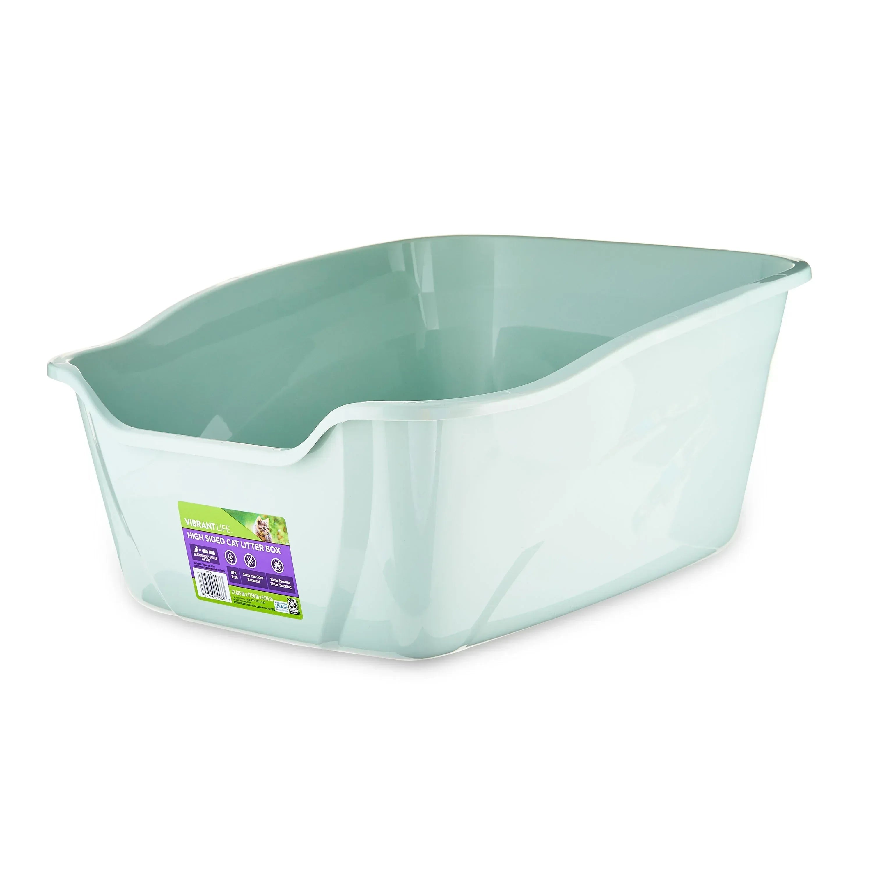 Van Ness Pets Odor Control Large Enclosed Cat Litter Box, Hooded, Pearl