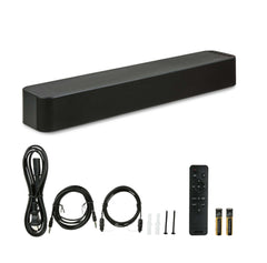 onn Bluetooth 2.0 Channel Soundbar with Multi-Color LED Lighting, 20", Black - USA MEGA SHOP