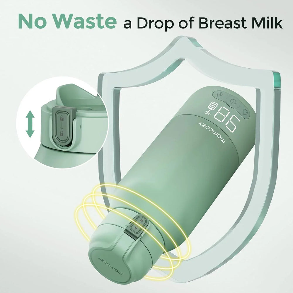 Momcozy Portable Milk Warmer for Travel â€“ Dual Heating Modes for Breast Milk and Momcozy Portable Bottle Brush Set - Baby Bottle Cleaner Kit - USA MEGA SHOP