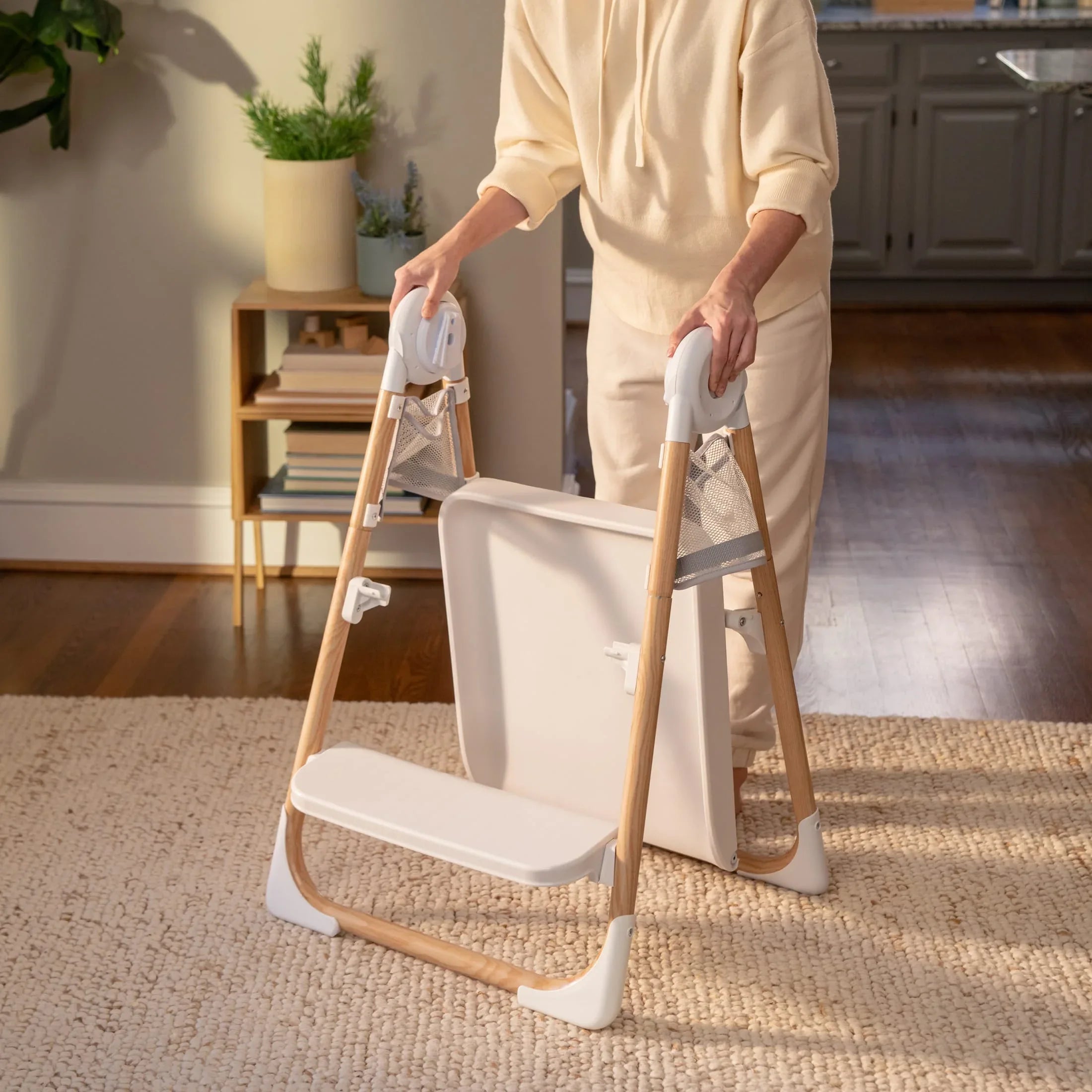 Ingenuity Table to Tower 2-in-1 Step Stool - Kitchen Tower - Play Table - Fold to Store - 18M-4Y
