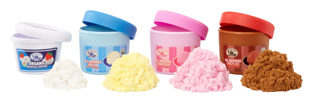 Little Tikes Creative Chefs Ice Cream Kit with Make-It Mix Play Sand, 20 Accessories, Realistic Pretend Play Set, Boys, Girls, Ages 3+ - USA MEGA SHOP