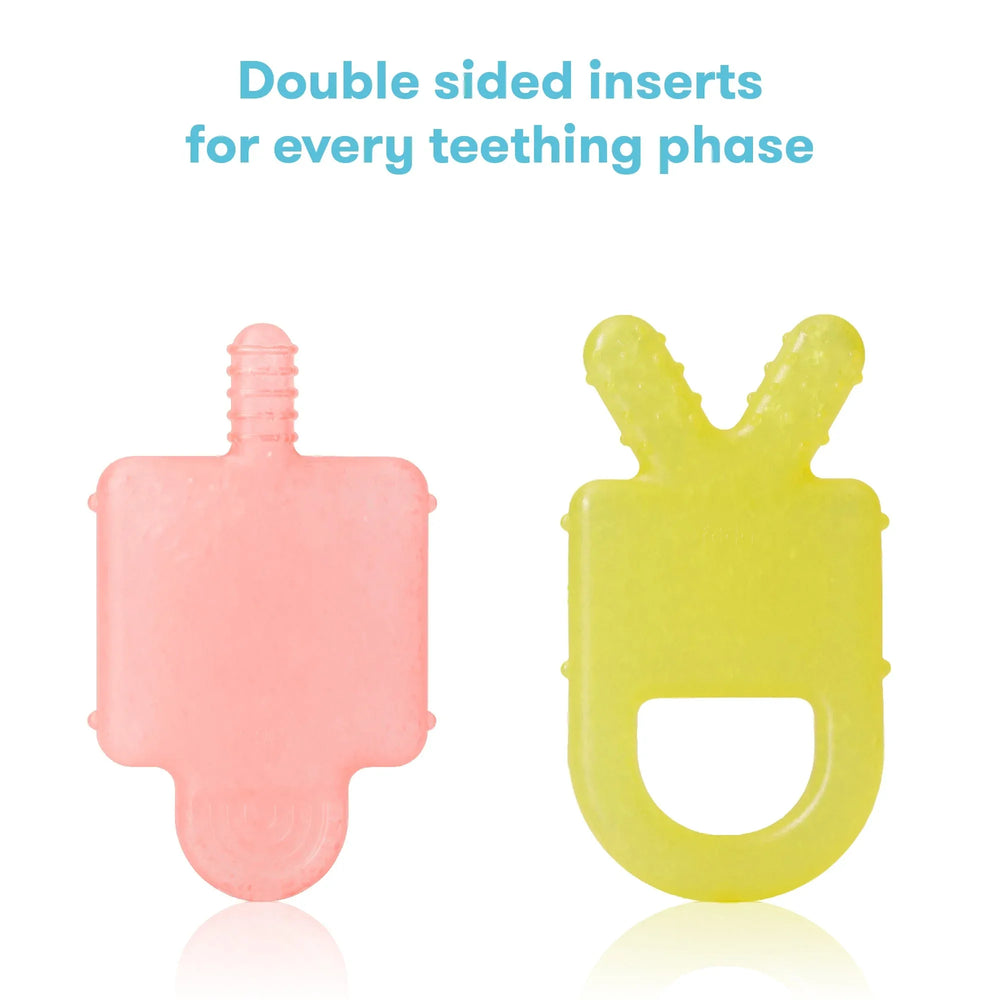 Frida Baby Not-Too-Cold-to-Hold Teether Toy for Infant Sore Gum Relief, 3 Pieces - USA MEGA SHOP