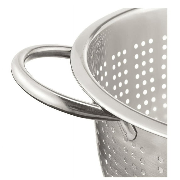 Mainstays SS 5QT Multi-Use Colander for Straining, Draining & Rinsing Pasta, Fruits or Vegetables