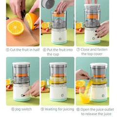 Totoro Hero Wireless Juicer Automatic Orange Lemon Juicer USB Charge Juice Separator Portable Fruit Extractor Squeezer Pressure Juicers