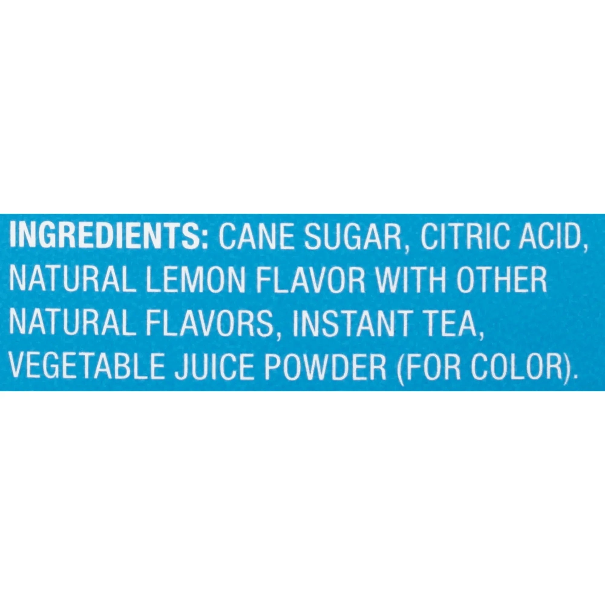Great Value Natural Lemon Flavor Iced Tea Drink Mix, 66.1 oz