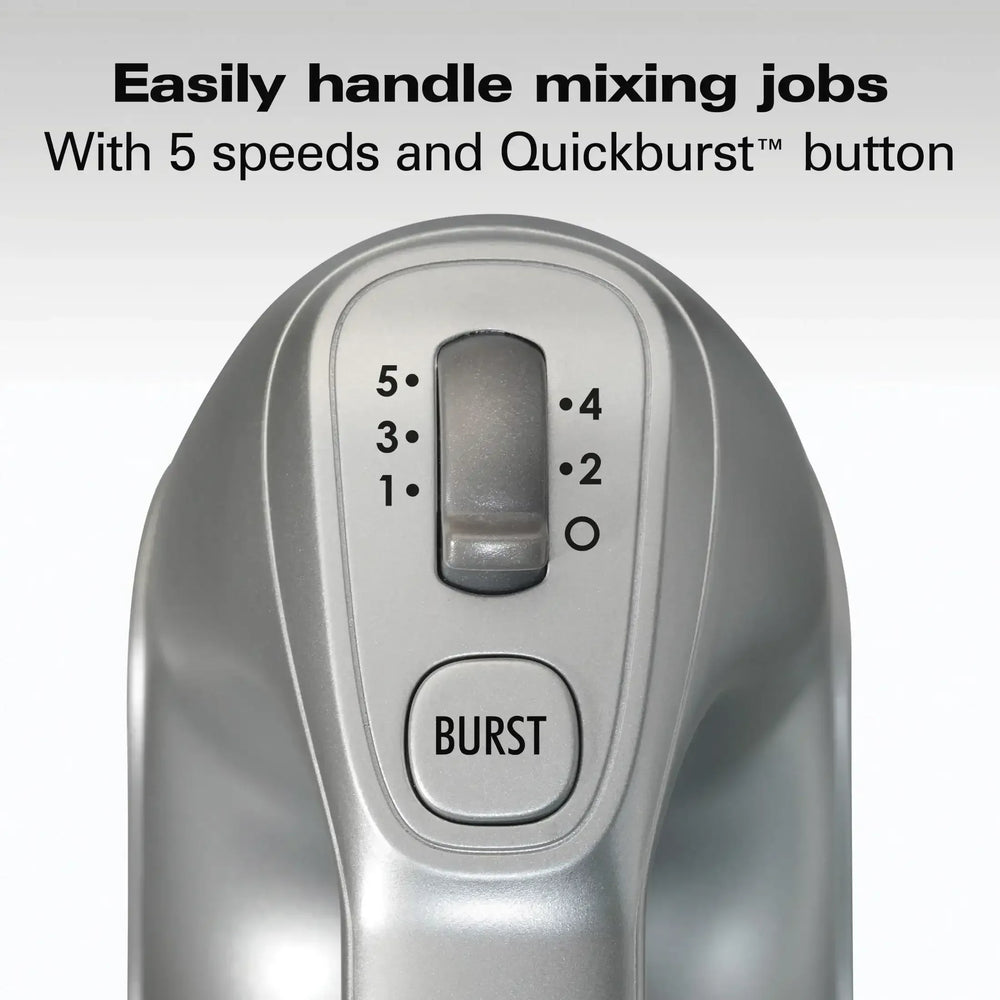 Hamilton Beach Professional 5-Speed Electric Hand Mixer with Slow Start & QuickBurst Technology, Mixer for Kitchen - USA MEGA SHOP