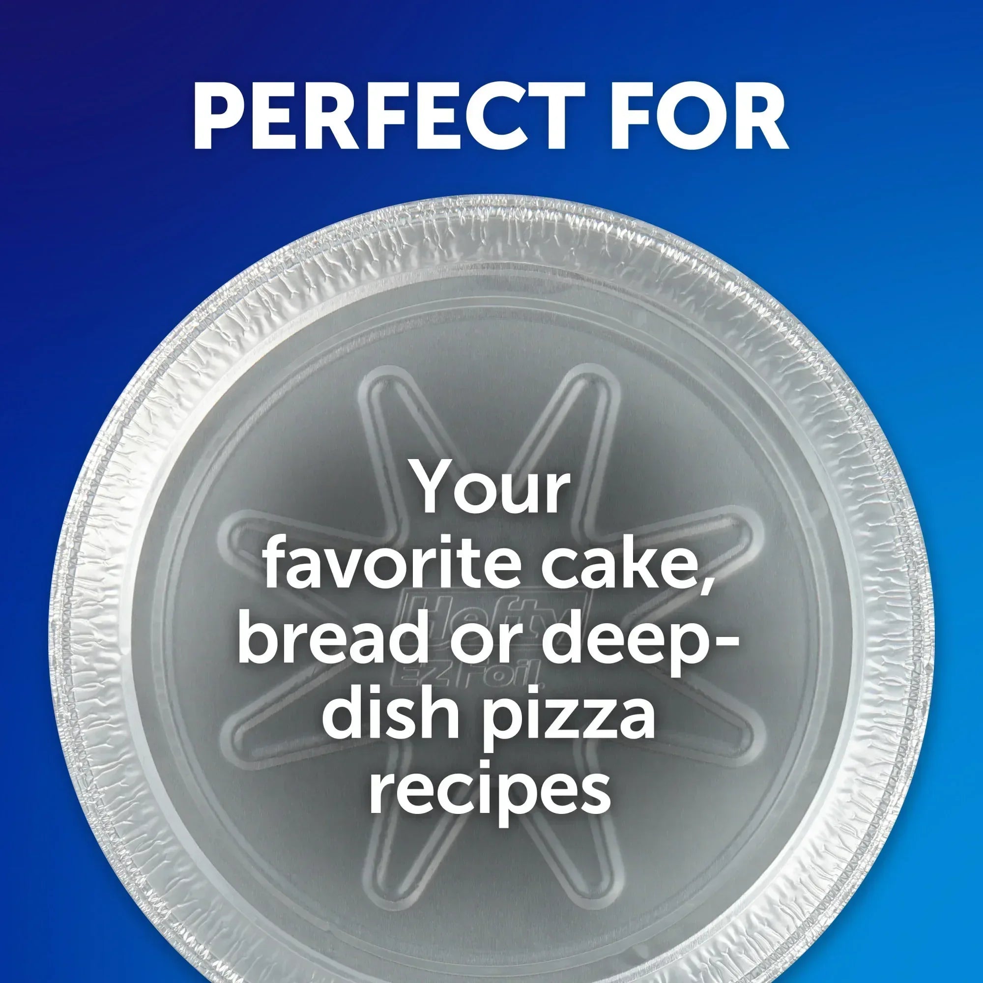 Ez Foil Cake Pans Bakeware 8.5 Inch 8.5 Inch X 1.5 Inch Silver 1 Pack 3 Count