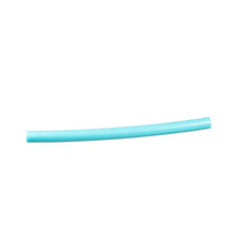Teal pool noodle foam float tube, 50 in long