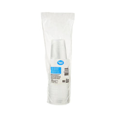 Great Value Disposable Plastic Cups, Clear, 16 oz, 25 Count