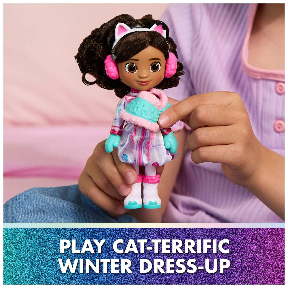 Gabby's Dollhouse: The Movie, Sweetest Treat Gabby Doll, Confection-Themed Snow Gear & Accessories, - USA MEGA SHOP