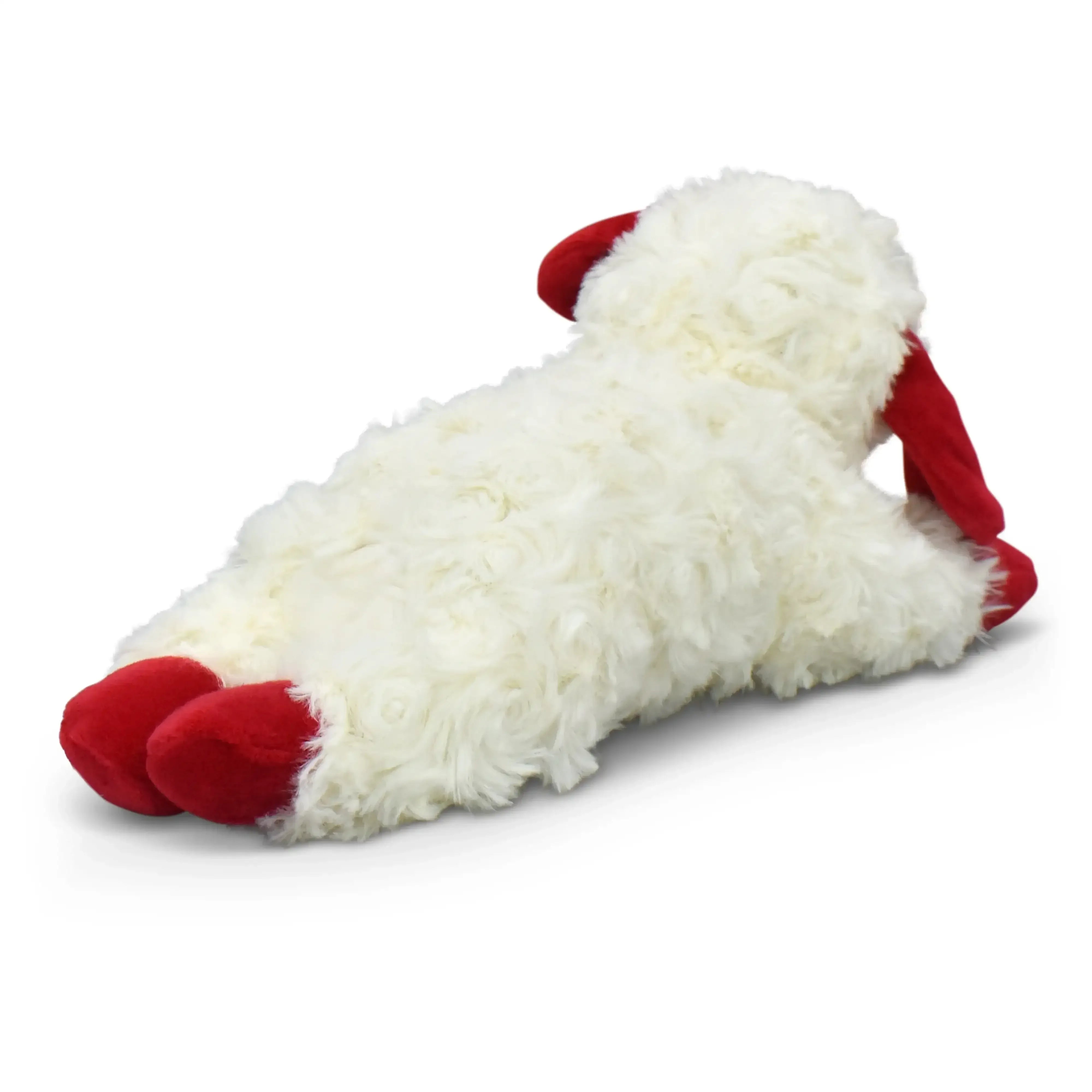 Multipet Plush Lamb Chop Dog Toy with Squeaker, Medium - USA MEGA SHOP