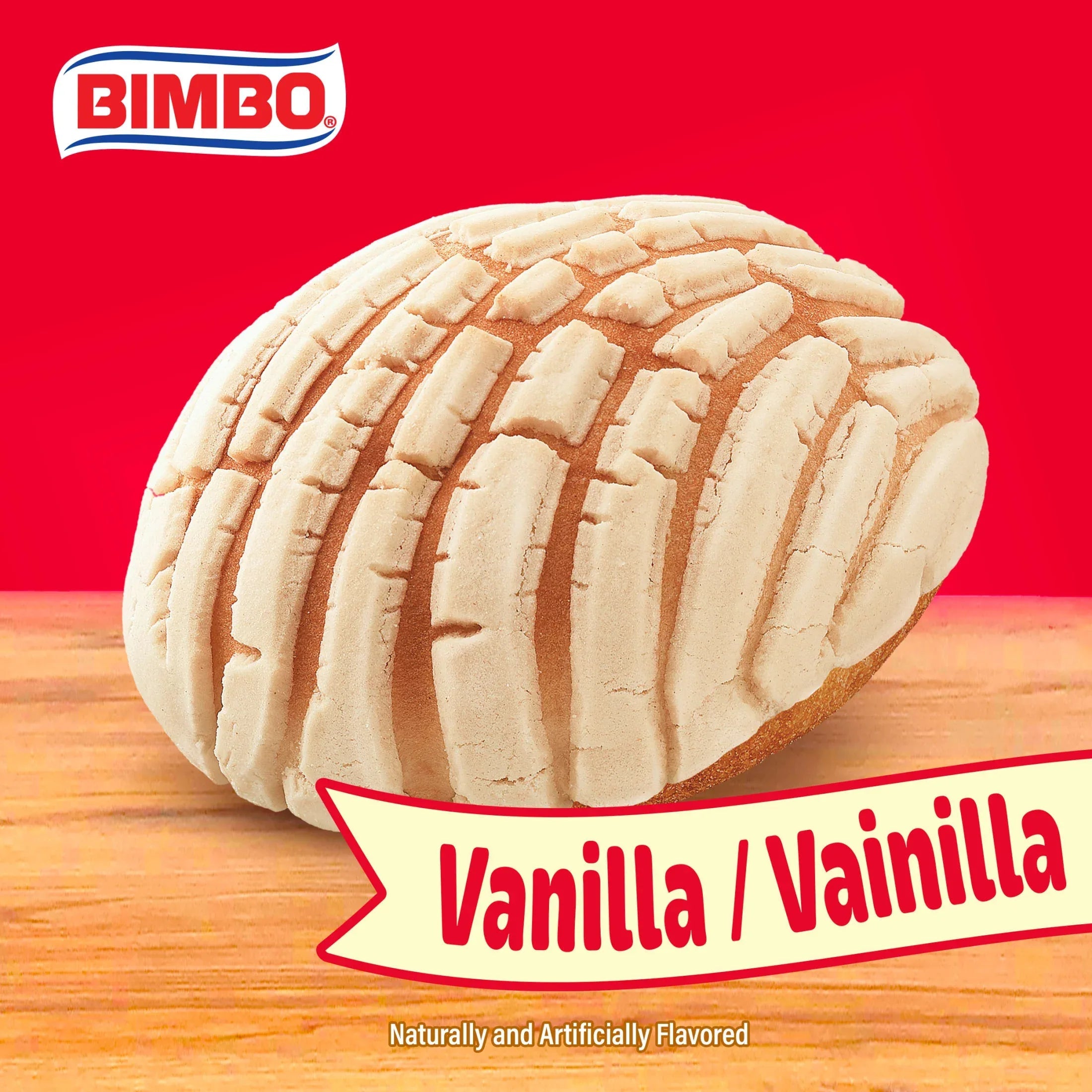 Bimbo Conchas Vanilla Pastry, 8 packs, Pastries, 16.96 oz Box