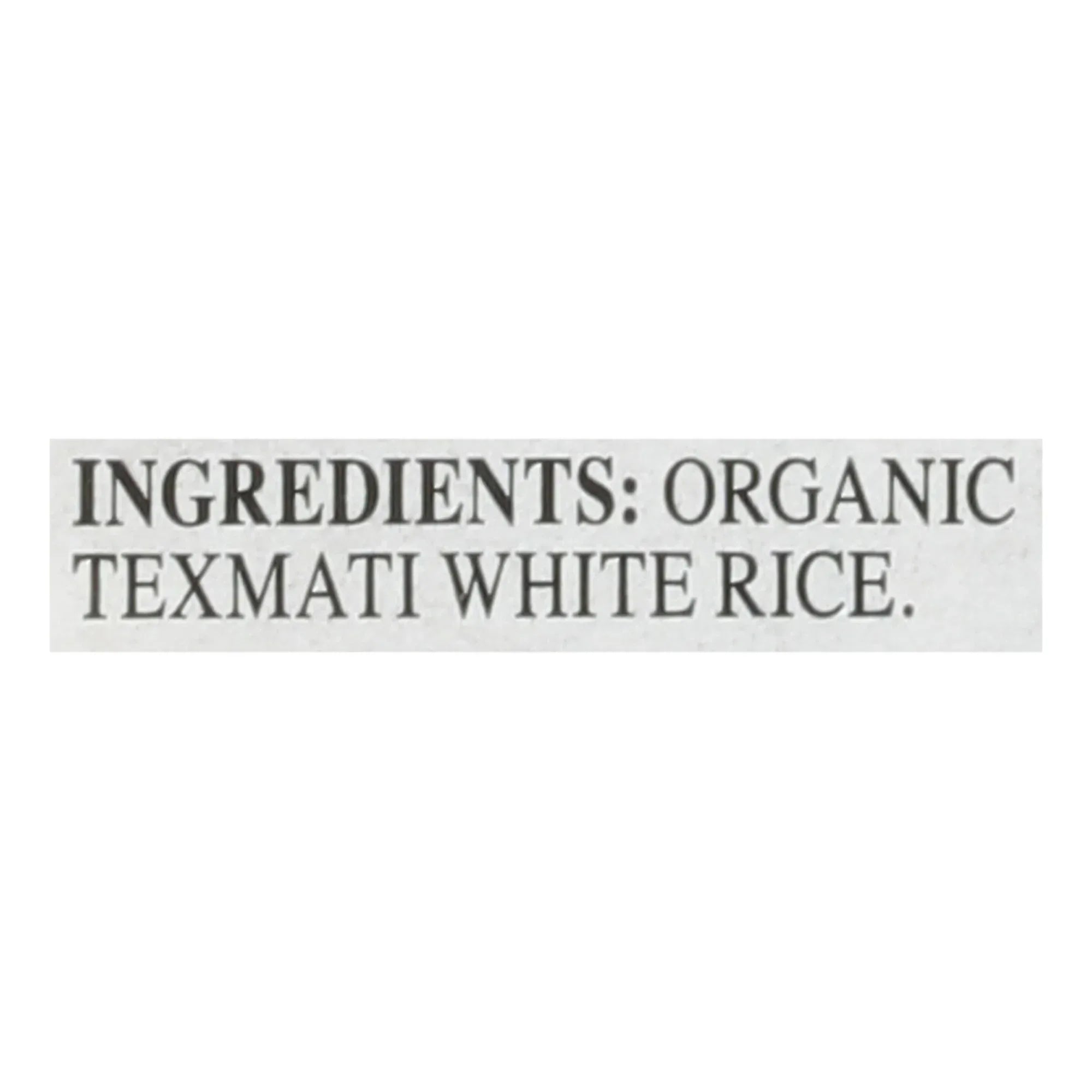 RiceSelect Organic Texmati White Rice, American-Style Basmati Rice, 2 lb Jar - USA MEGA SHOP