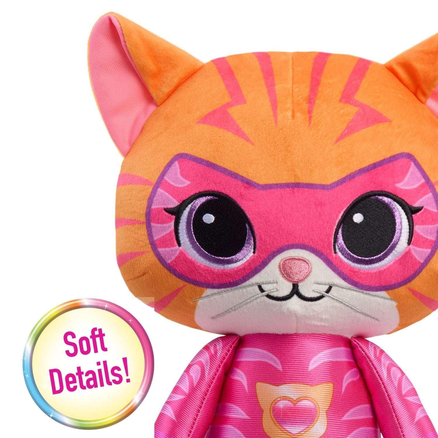 Disney Jr. SuperKitties 15-inch Large Plush Ginny Stuffed Animal, Toy for Kids Ages 2 and up - USA MEGA SHOP