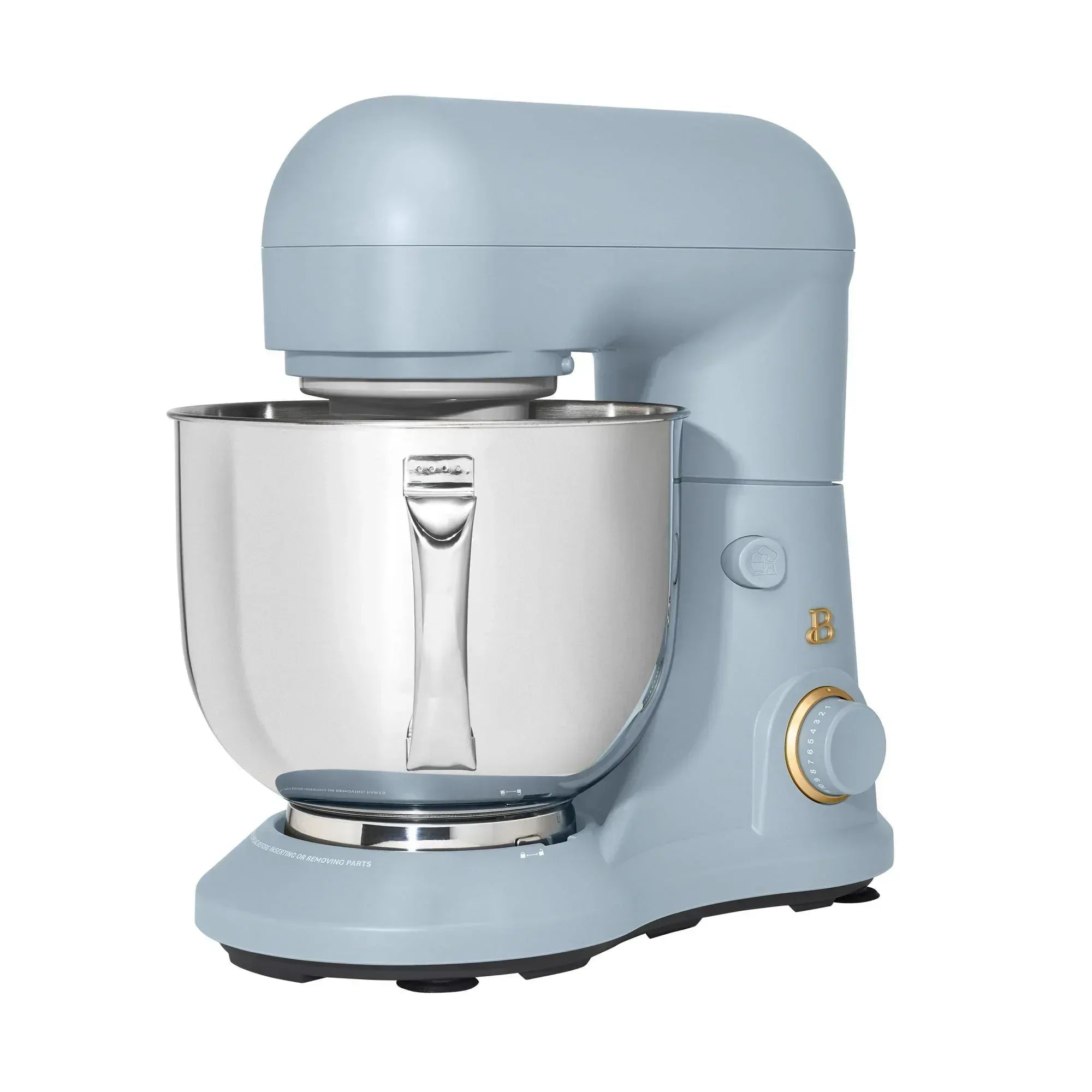 Beautiful 5.3 Qt Stand Mixer, Black Sesame with Flat Beater, Dough Hook, Balloon Whisk