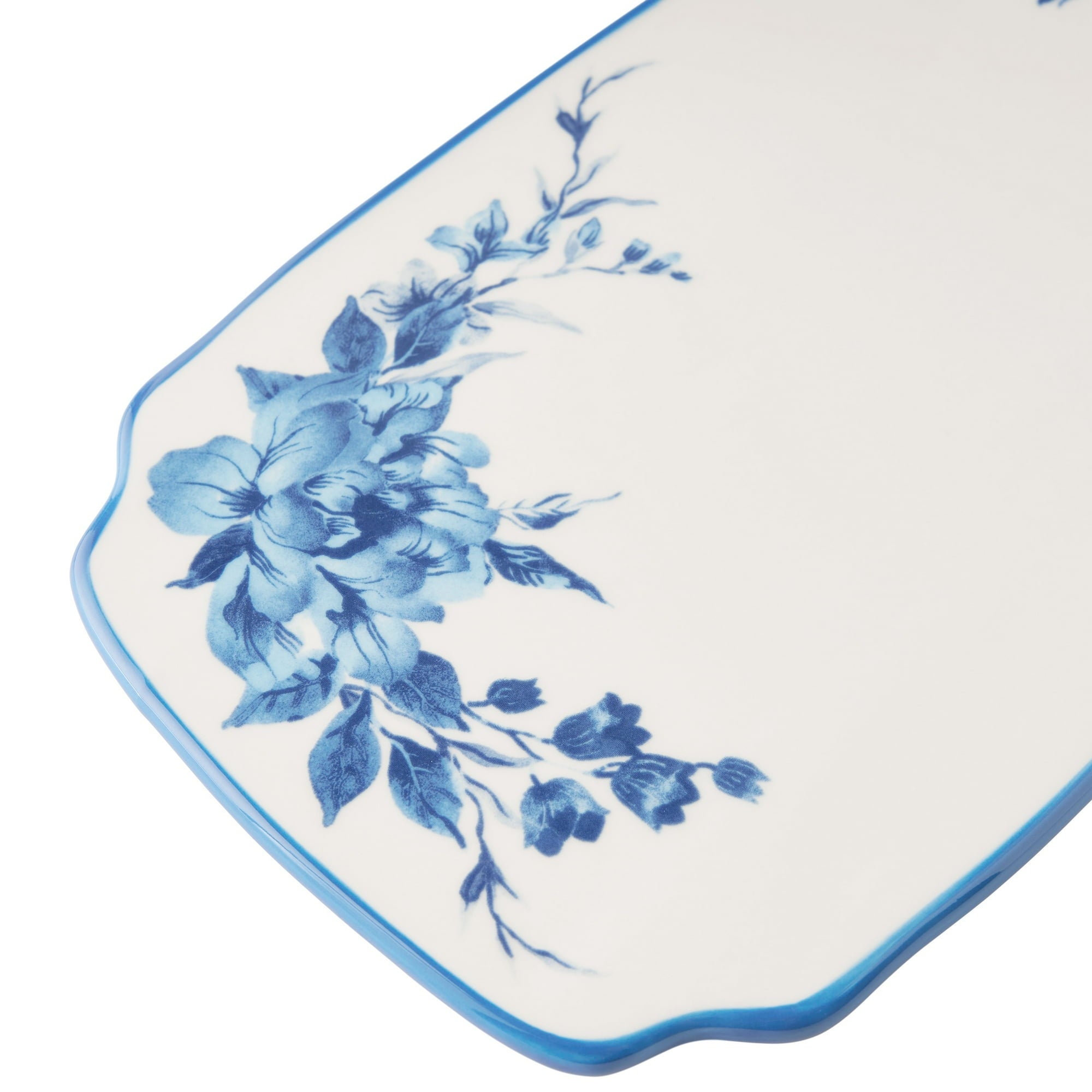 The Pioneer Woman Delilah Stoneware Serving Board, Blue