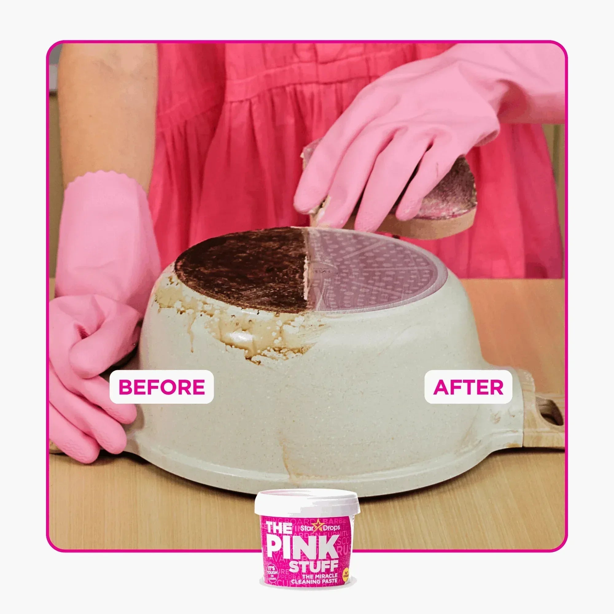 The Pink Stuff, Miracle Cleaning Paste, All-Purpose Cleaner, 17.63 oz.