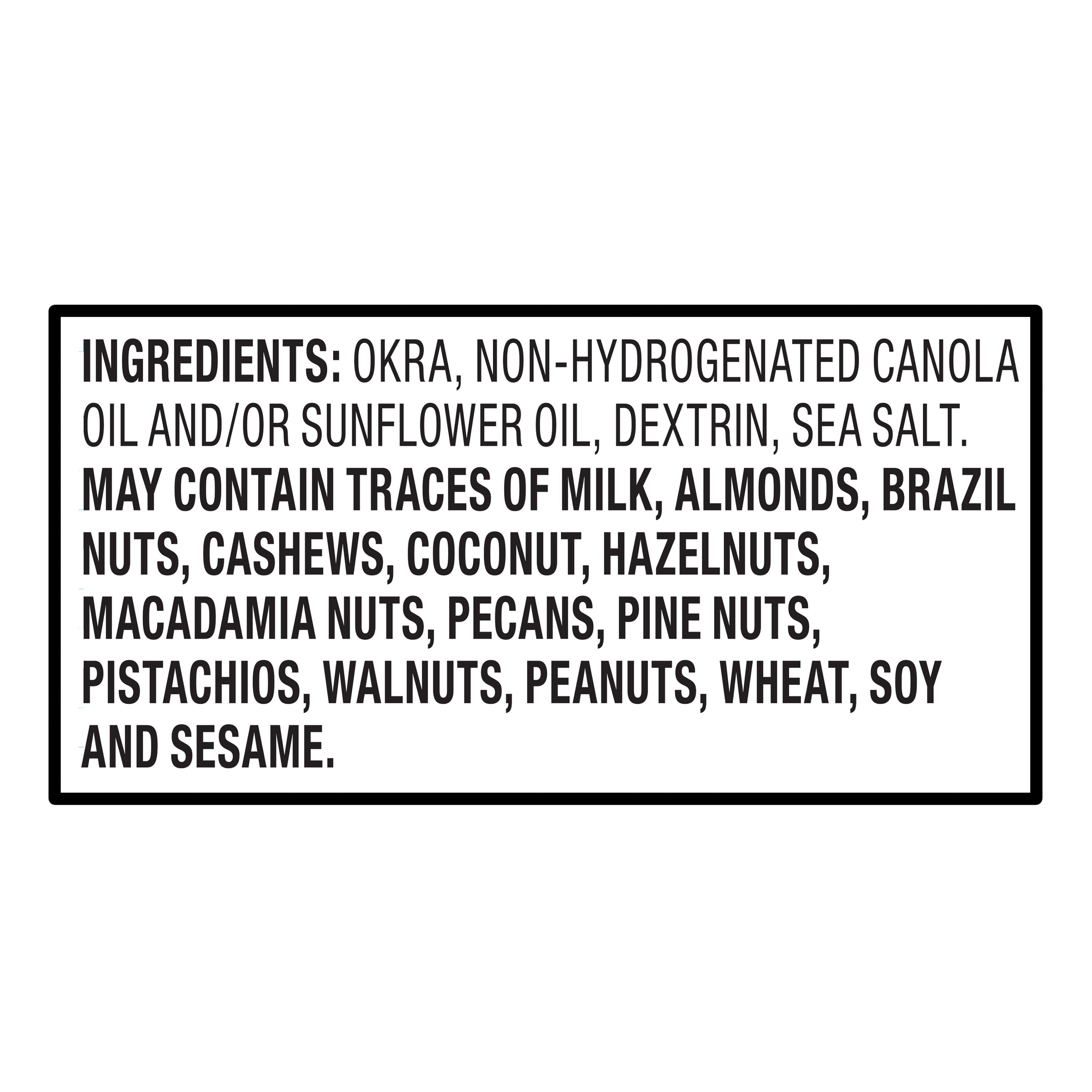 bettergoods Okra Chips, 3 oz