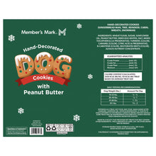 Member's Mark cookie package back with ingredients, feeding guide, and product details