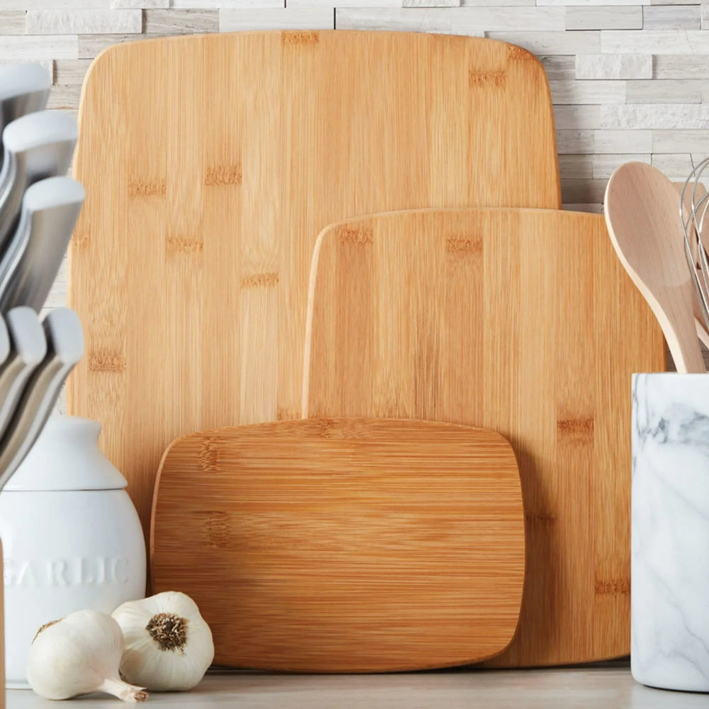 Farberware Classic 3-Piece Bamboo Cutting Board Set - USA MEGA SHOP