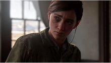 The Last of Us Part II Remastered PS5 game: Ellie dark green jacket close-up