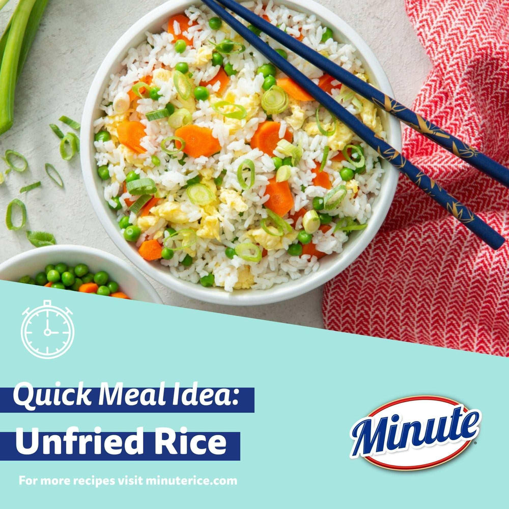 Minute Instant White Rice, Light and Fluffy, Gluten Free, 14 oz - USA MEGA SHOP
