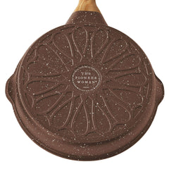 The Pioneer Woman 10-Inch Cast Aluminum Fry Pan, Brown Speckle