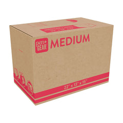 Pen+Gear Medium Moving Boxes, 22 in. L x 13 in. W x 15 in. H, Kraft
