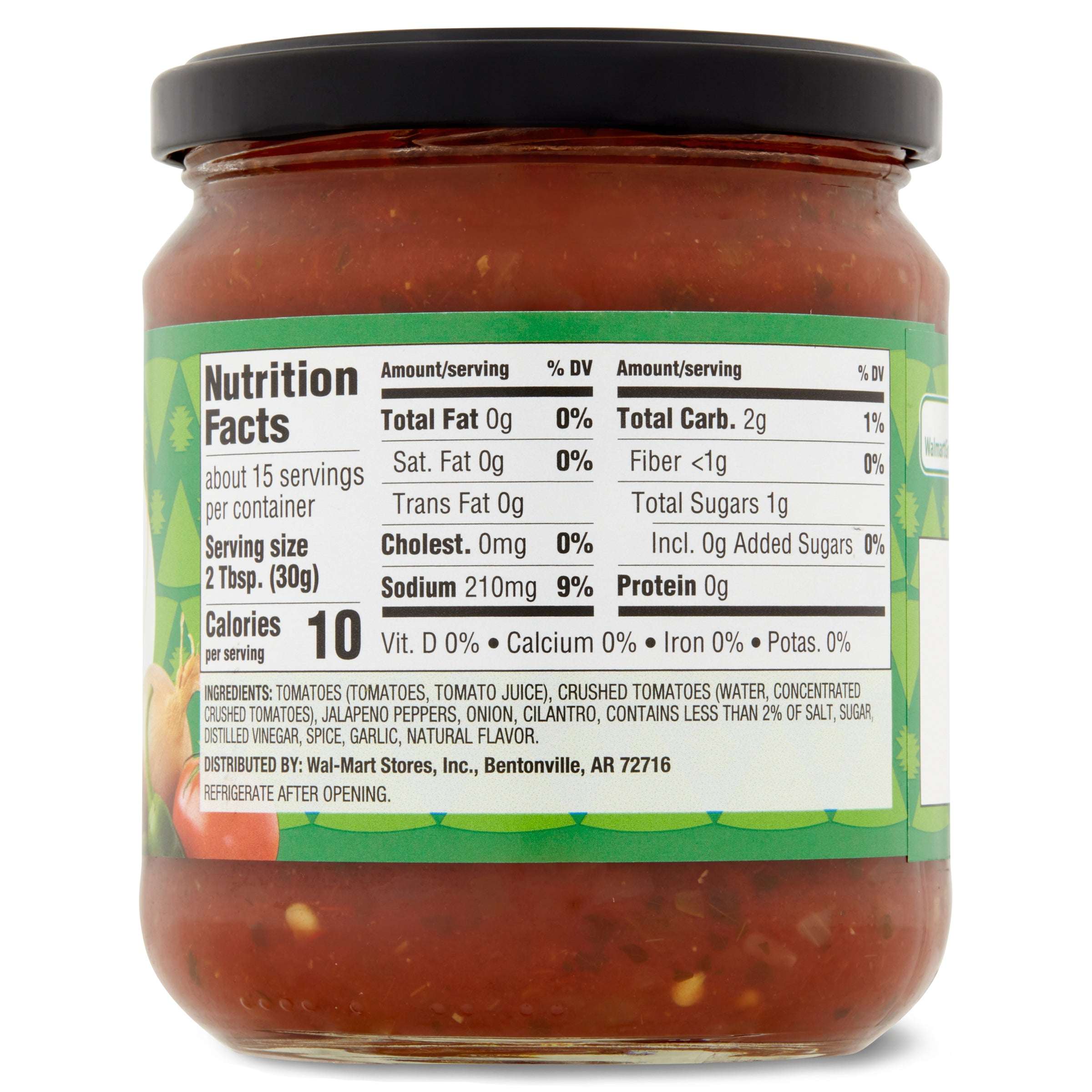 Great Value Restaurant Style Salsa, 16 oz, 1 Count