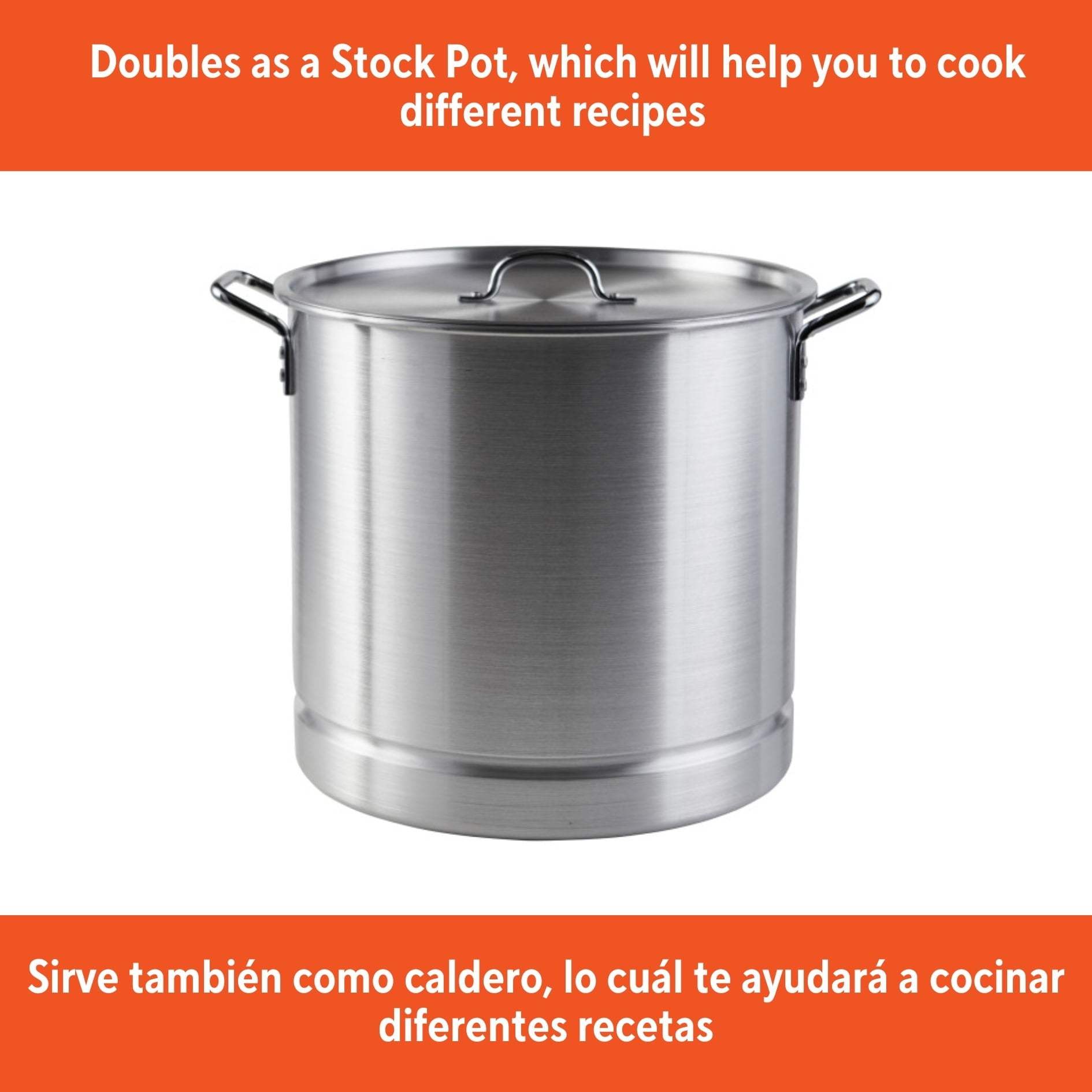 IMUSA 32qt Aluminum Steamer