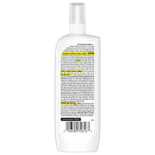 Backyard insect repellent bottle back label with barcode